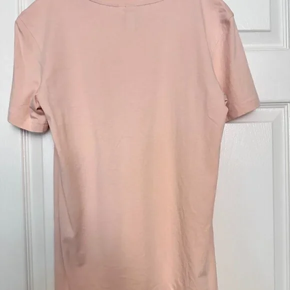 Light Pink cotton T-shirt - Picture 2 of 2